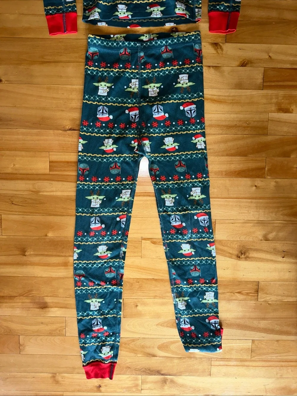 Hanna Andersson Star Wars Grogu Yoda Mandalorian Pajama Set 12 Organic Cotton